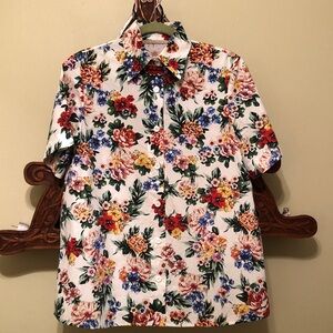 Emilia Wickstead Multicolor Floral Cotton Shirt